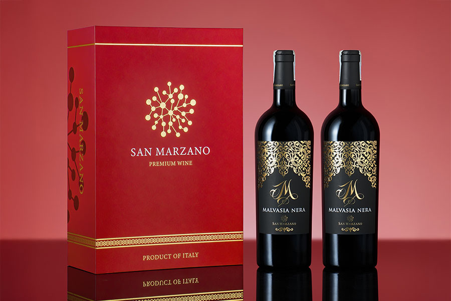 Quà tặng doanh nghiệp - Rượu vang Ý M Malvasia Nera