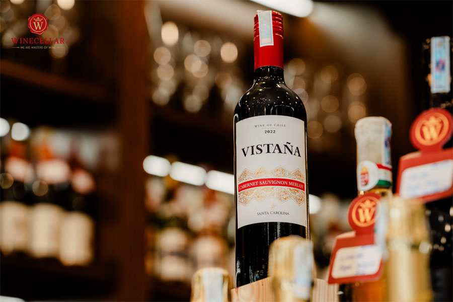 Hương vị rượu vang đỏ Santa Carolina Vistaña Cabernet Sauvignon Merlot