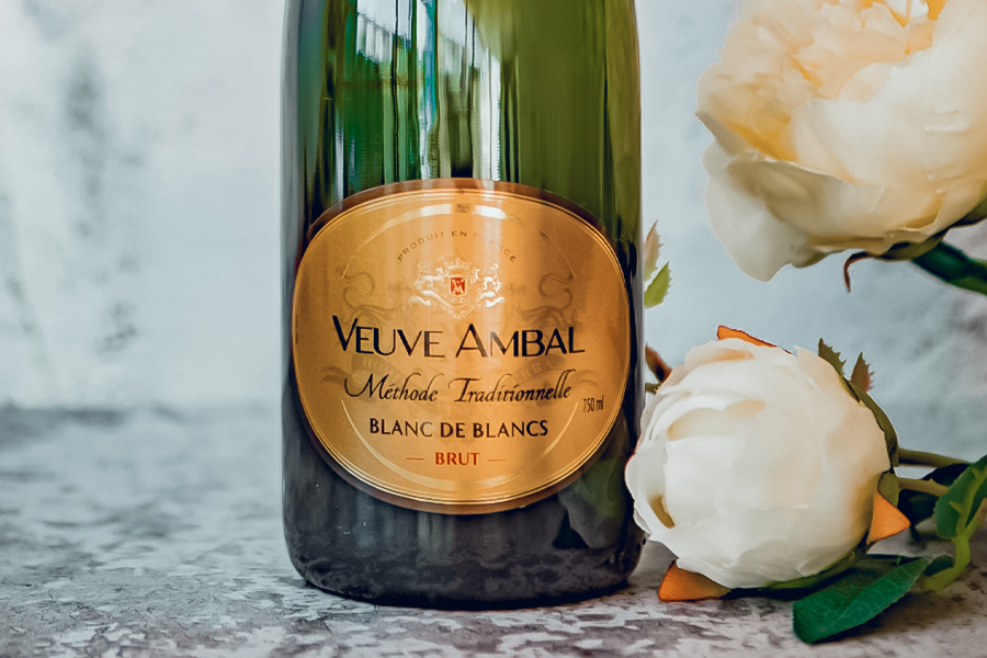 Thưởng thức hương vị vang sủi Veuve Ambal Méthode Traditionnelle Blanc De Blancs