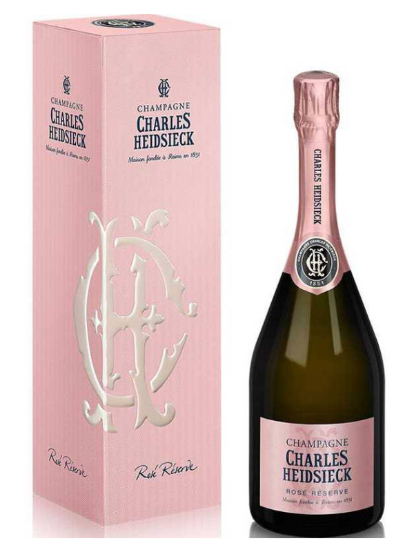 Rượu sâm panh Champagne Charles Heidsieck Rosé Réserve