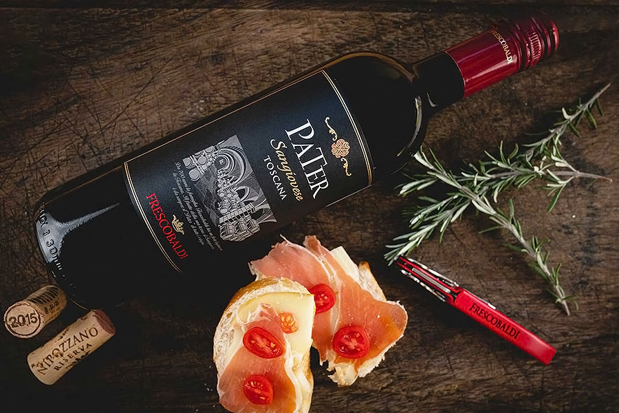 Rượu vang Ý Pater Sangiovese 2018 giá tốt