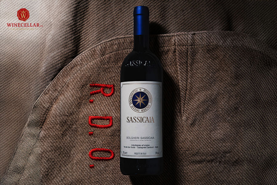 Hương vị rượu vang Ý Sassicaia 2010