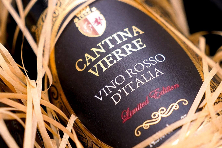 Cantina Vierre Vino Rosso D'italia 2021 là dòng vang Ý thơm ngon, quyến rũ