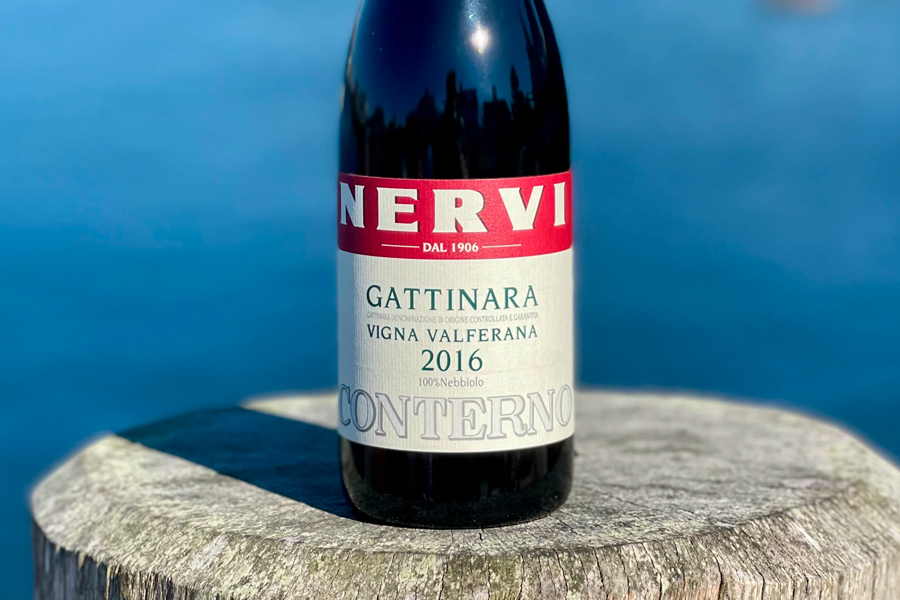 Đặc điểm hương vị rượu vang Ý Conterno Nervi Gattinara Vigna Valferana 2016