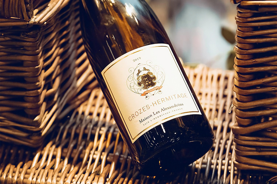 Hương vị rượu vang Pháp Maison Les Alexandrins Crozes-Hermitage Blanc 2019