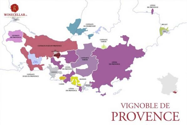 Tìm hiểu về rượu vang vùng Provence