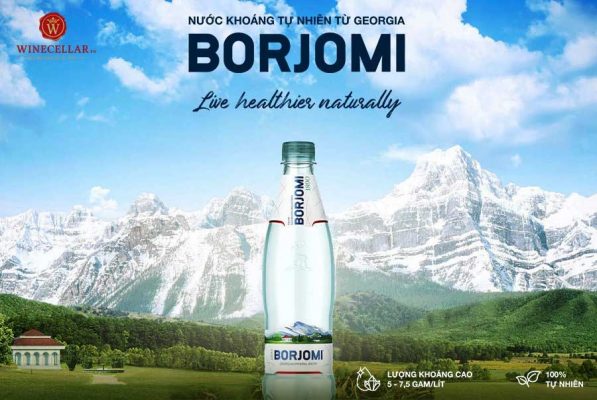 Khám phá hương vị nước khoáng thiên nhiên Borjomi