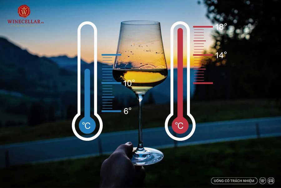 Nhiệt độ ảnh hưởng thế nào đến chất lượng rượu vang?
