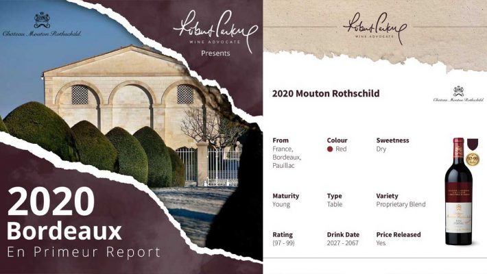 Mouton Rothschild 2020 En primeur đạt 100 điểm Decanter