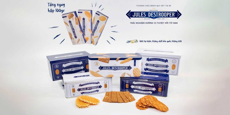 Chương trình khuyến mãi bánh Jules Destrooper