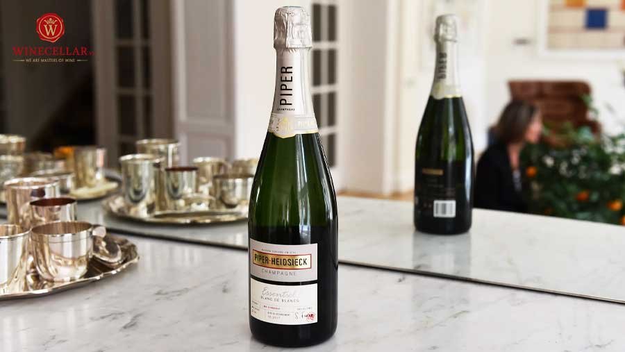 rượu Champagne Piper-Heidsieck Essentiel Blanc De Blancs NV