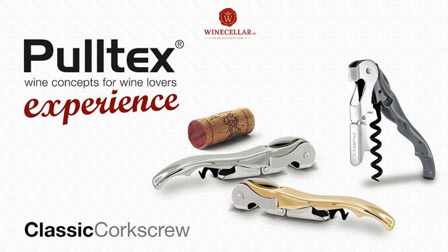 Mở rượu vang Pulltex chính hãng tại WINECELLAR.vn