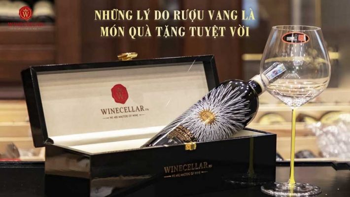 Những lý do rượu vang là món quà tặng tuyệt vời