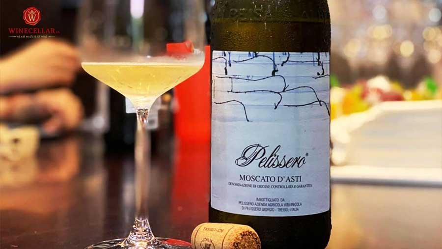 Rượu vang Pelissero Moscato d'Asti