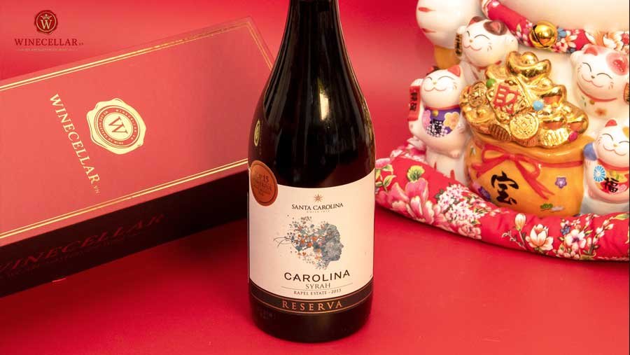 Rượu vang Santa Carolina Reserva Syrah