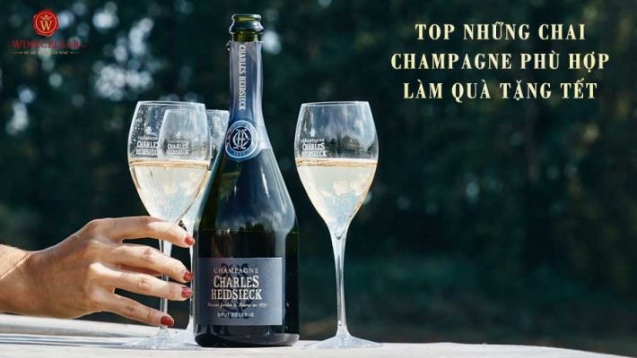 Top những chai champagne phù hợp làm quà tặng tết