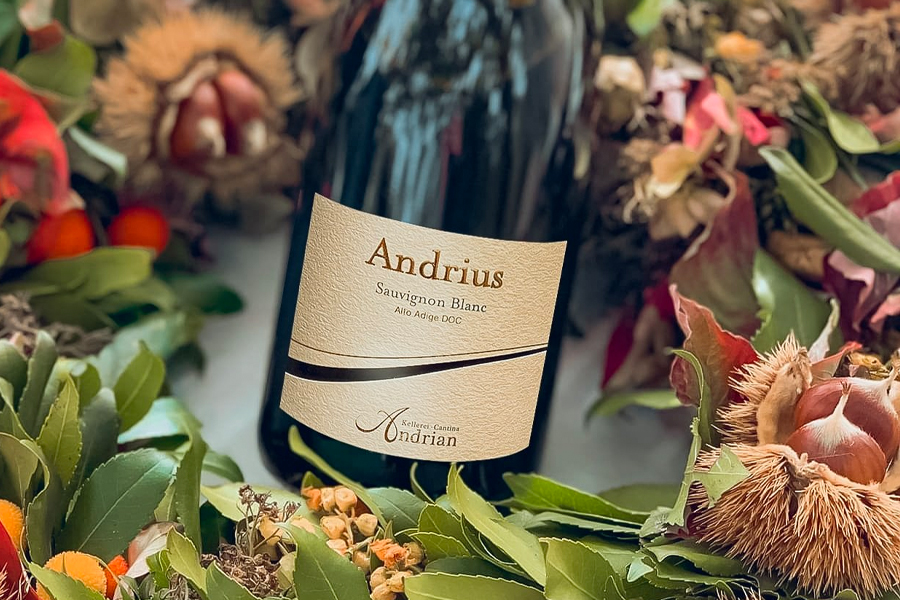 Hương vị rượu vang Ý Andrius Sauvignon Blanc