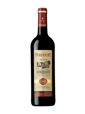 Rượu vang Pháp Yvecourt Bordeaux Rouge