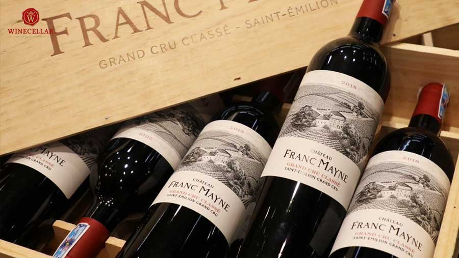 rượu vang Château Franc Mayne - dòng vang Pháp đẳng cấp Grand Cru Classe
