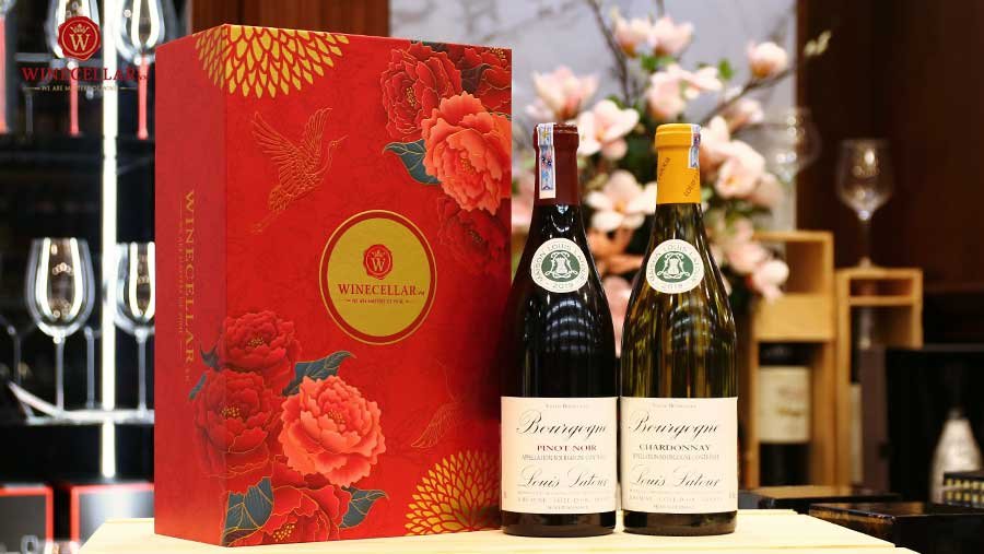 Cặp rượu vang Maison Louis Latour giá tốt