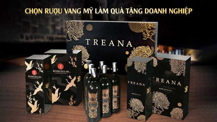 Chọn rượu vang Mỹ làm quà tặng doanh nghiệp