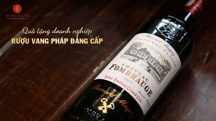 Quà tặng doanh nghiệp - rượu vang Pháp đẳng cấp
