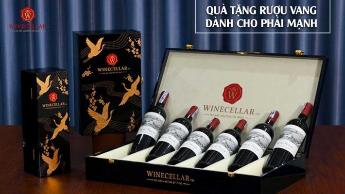 Quà tặng rượu vang dành cho phái mạnh