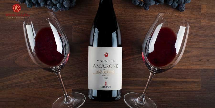 Rượu vang Amarone Marne 180