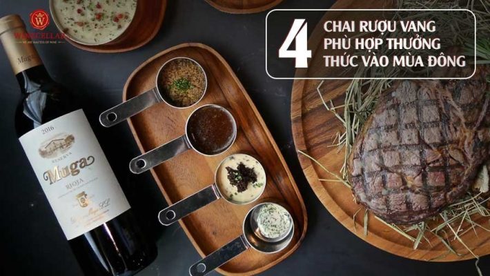 Top 4 chai vang phù hợp thưởng thức vào mùa đông