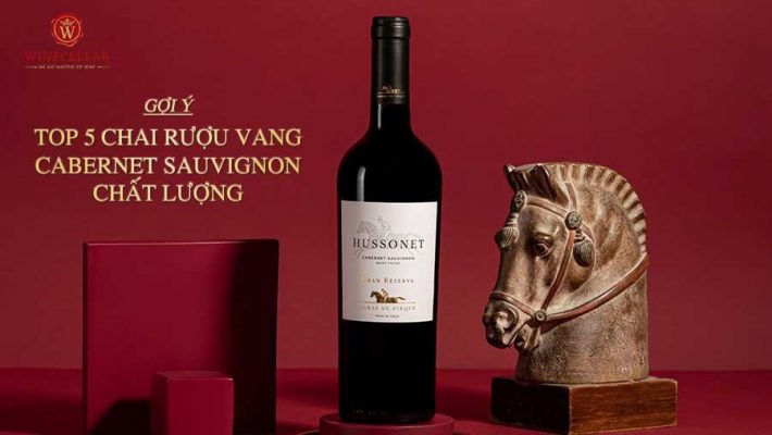 Top 5 chai rượu vang Cabernet Sauvignon chất lượng
