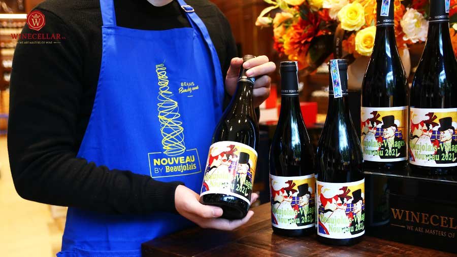rượu vang Beaujolais-Villages Nouveau