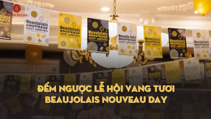 Đếm ngược Lễ hội vang tươi Beaujolais Nouveau Day
