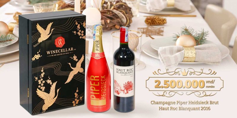 Combo rượu vang BÙNG NỔ SỨC XUÂN