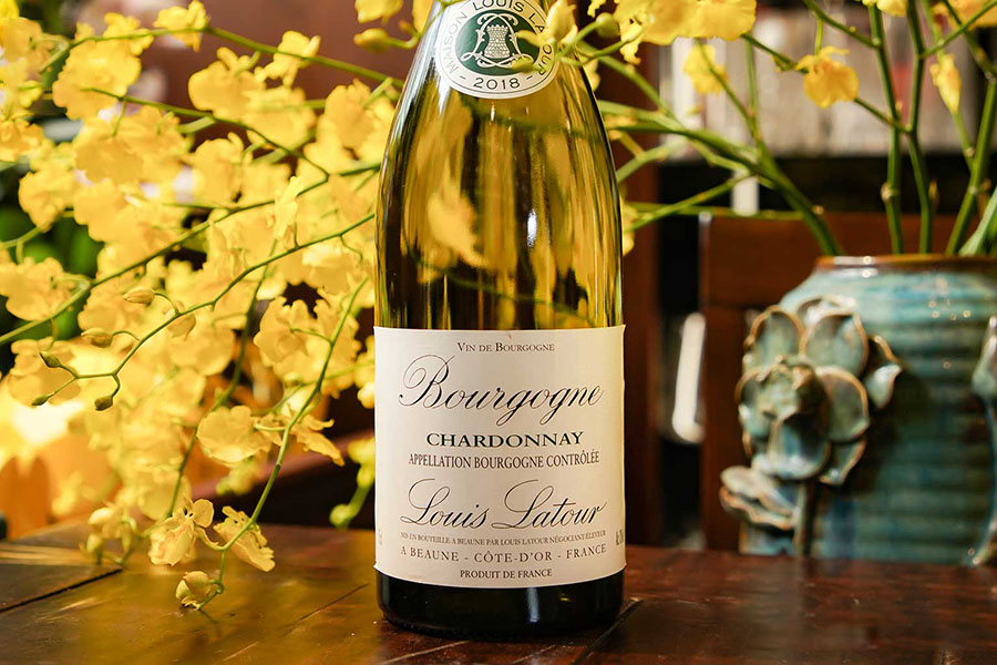 Hương vị rượu vang Pháp Bourgogne Chardonnay Louis Latour 2020
