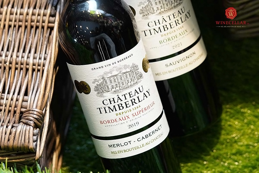 Hương vị rượu vang đỏ Chateau Timberlay Rouge 2019