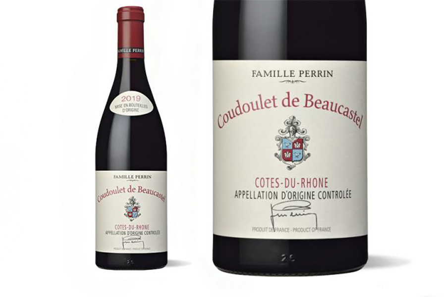Niên vụ 2019 của rượu vang Pháp Coudoulet de Beaucastel 2019