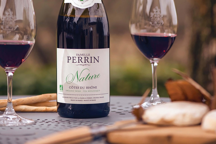 Trải nghiệm hương vị rượu vang Pháp Famille Perrin Nature Côtes-du-Rhône Rouge 2019