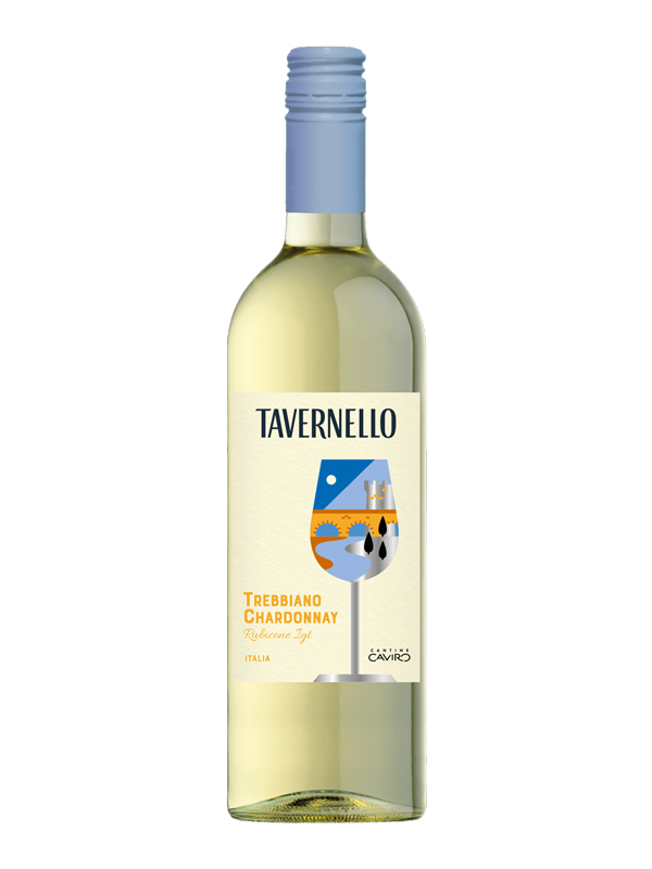 Rượu vang Ý Tavernello Trebbiano Chardonnay Rubicone