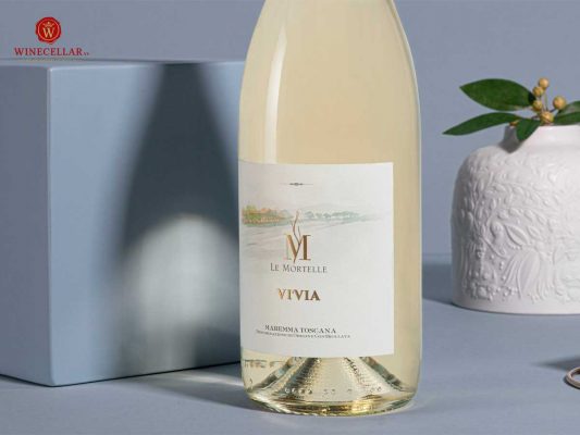 Rượu vang trắng Le Mortelle Vivia 2020