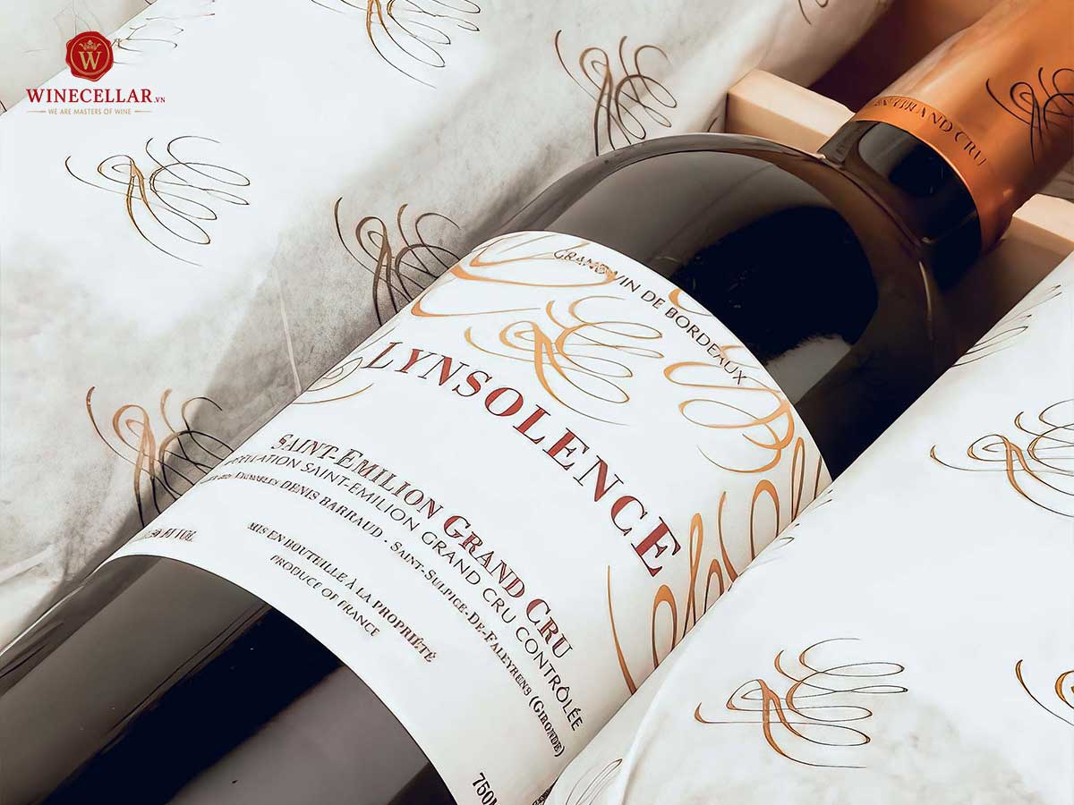 Hương vị rượu vang đỏ Lynsolence 2018