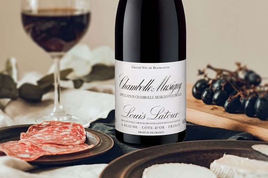 Rượu vang Pháp Louis Latour Chambolle-Musigny 2020 được làm nên từ giống nho chất lượng