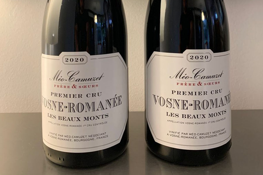 Rượu vang Pháp Méo-Camuzet Vosne-Romanee Premier Cru Les Beaux Monts 2020