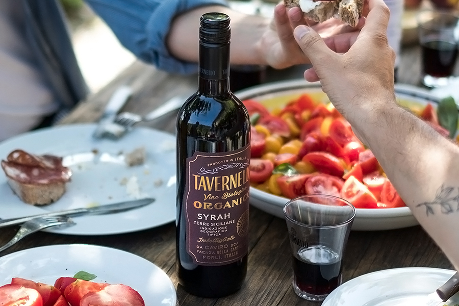 Rượu vang Ý Tavernello Organico Syrah Terre Siciliane giá tốt hàng đầu
