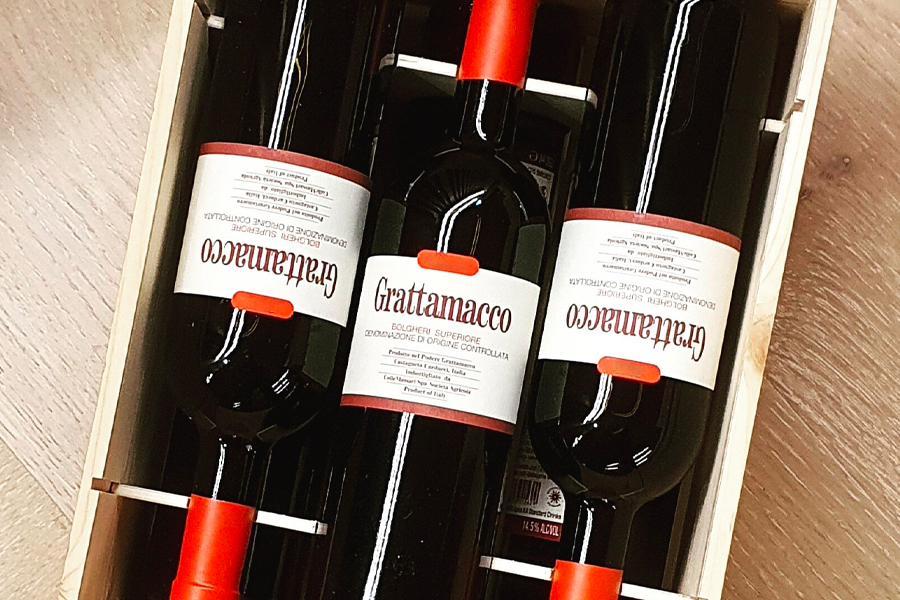 Quy trình làm rượu vang đỏ Grattamacco Bolgheri Superiore 2016