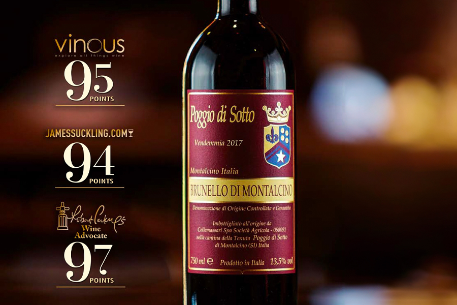 Rượu Vang Ý Poggio Di Sotto Brunello Di Montalcino 2017