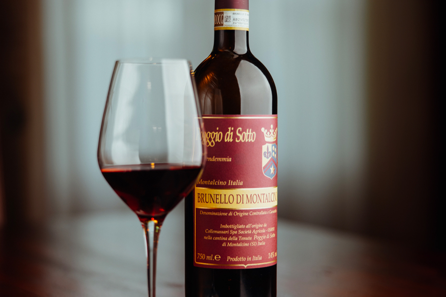 Hương vị rượu vang đỏ Poggio di Sotto Brunello di Montalcino 2018 