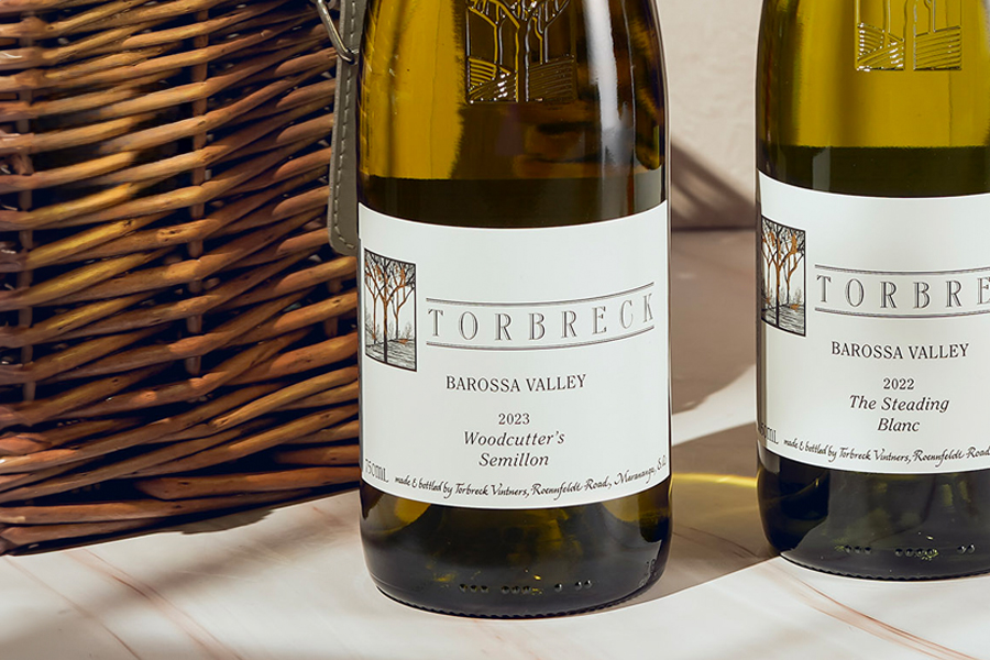 Rượu vang trắng Torbreck Woodcutter's Semillon 2023 thanh mát, thơm ngon