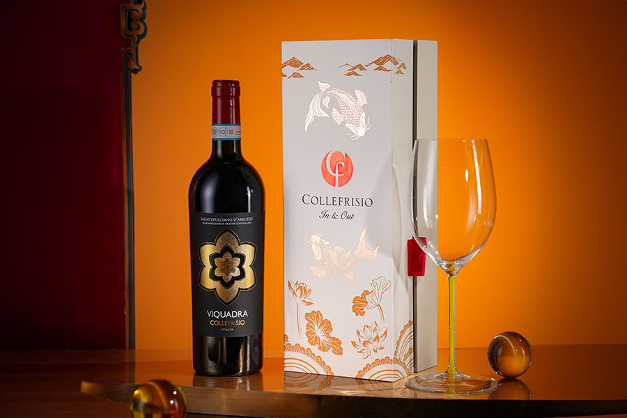 Rượu vang Ý Collefrisio Viquadra Montepulciano d'Abruzzo với giá thành cực tốt, hương vị thơm ngon, ấn tượng