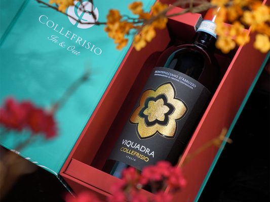 Gợi Ý Quà Tết Cho Khách Hàng: Rượu vang Ý Collefrisio Viquadra Montepulciano d'Abruzzo
