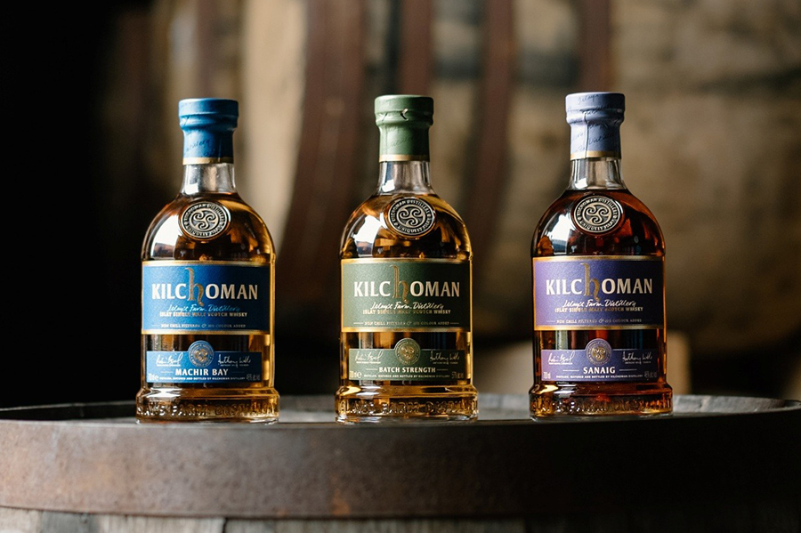 Toàn bộ sản phẩm trong danh mục Core Range của Kilchoman đều được khoác lên mình diện mạo mới đầy ấn tượng mới